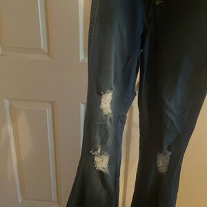 Fashion nova high waisted flare jeans